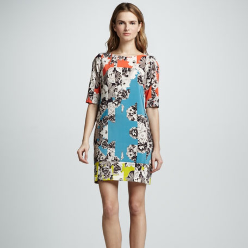 Anthro Yoama Baraschi Printed Floral Tunic Dress - Picture 8 of 8